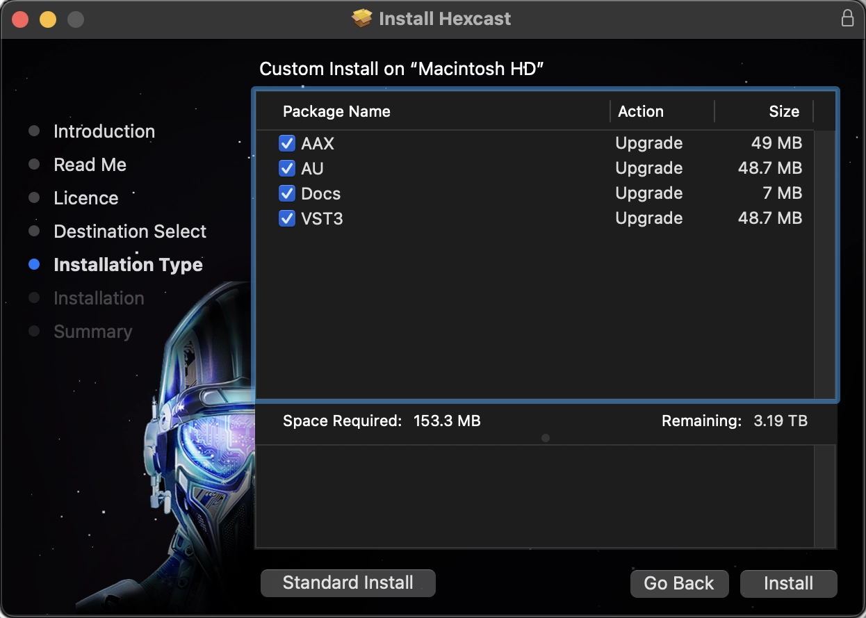 Mac Install Customisation