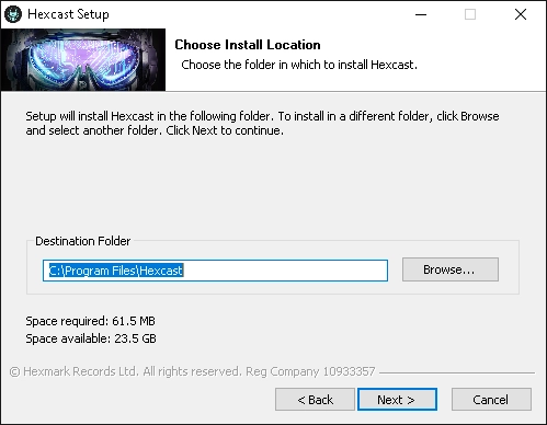 Windows Install Core Location